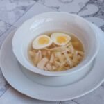 Zanzibar Mixed Spice Soup with Crispy Potatoes and Egg
