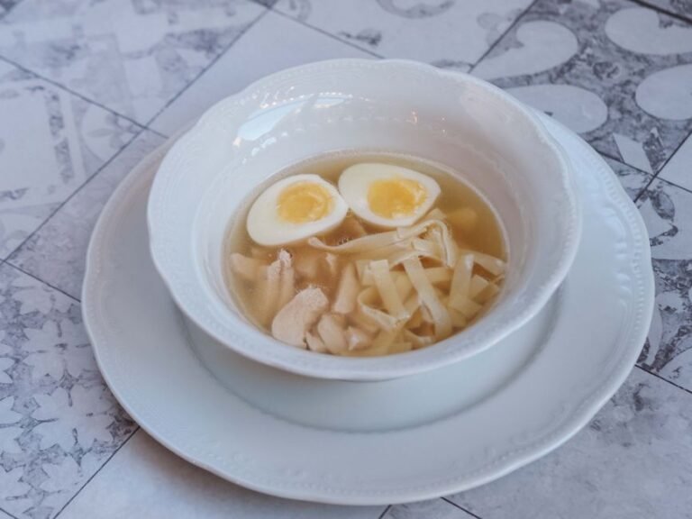 Zanzibar Mixed Spice Soup with Crispy Potatoes and Egg