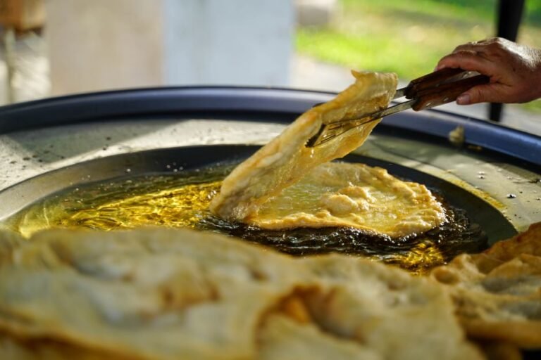 Zanzibar Stuffed Pan-Fried Pizza