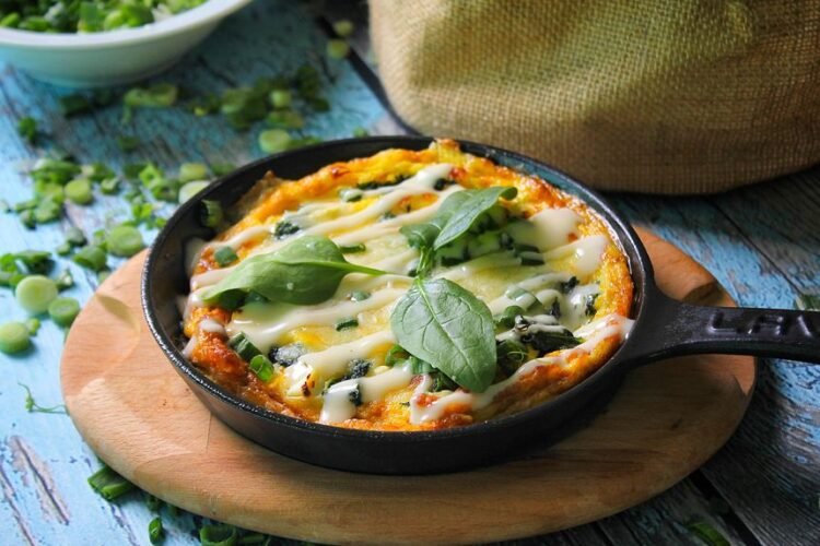 Albanian Baked Lamb and Egg Casserole