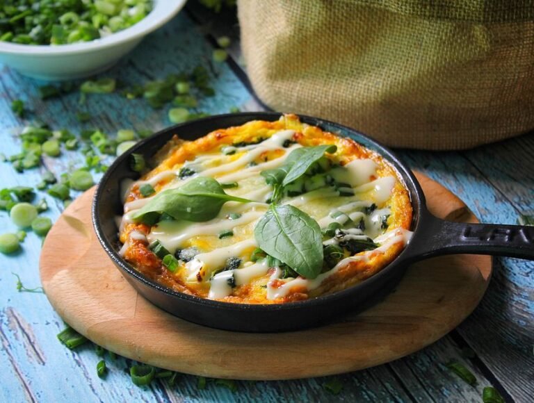 Albanian Baked Lamb and Egg Casserole