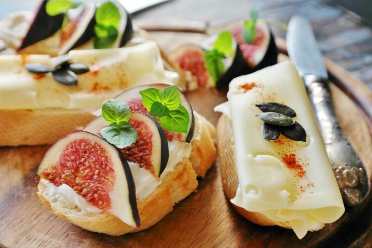 Albanian Brandy-Honey Fruit Starter with Walnuts