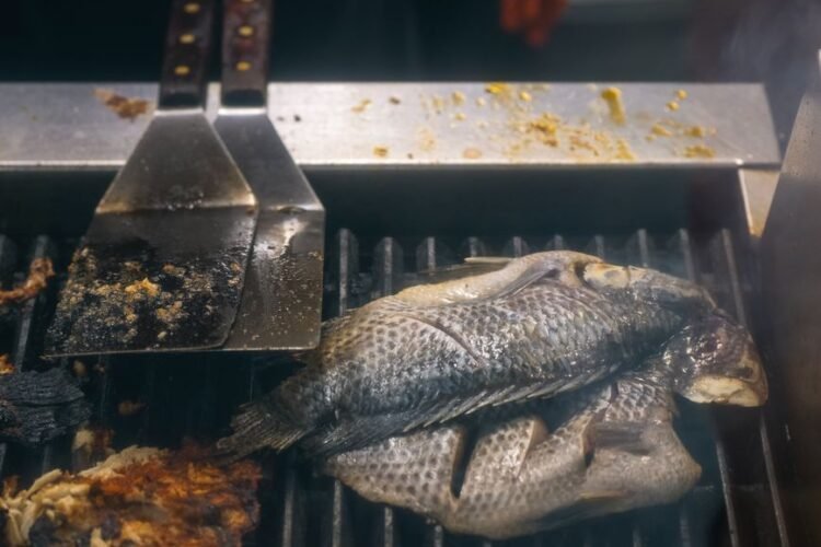 Amazonian Grilled Tilapia in Banana Leaf
