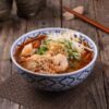 Angolan Peanut Soup with Shrimp and Greens