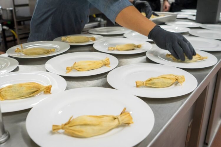 Argentine Creamy Corn Tamale in Husks
