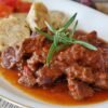 Armenian Chickpea Dumplings with Spiced Lamb Filling