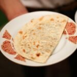 Azerbaijani Stuffed Flatbread with Lamb and Sumac