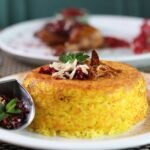 Bahraini Saffron Rice with Golden Sweet Dumplings