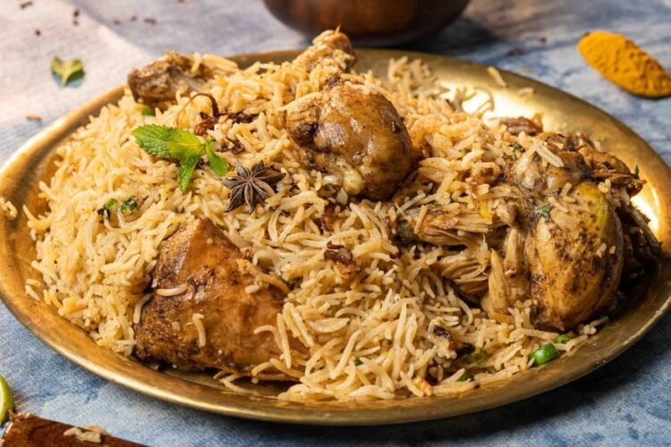 Bahraini Spiced Chicken and Saffron Rice