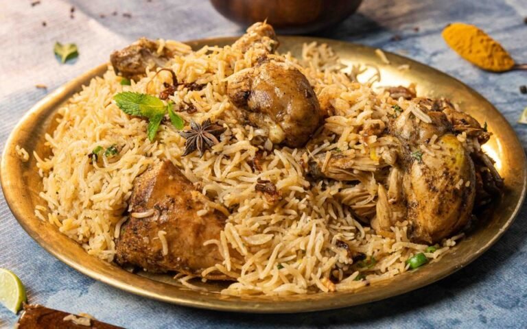 Bahraini Spiced Chicken and Saffron Rice