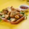 Bahraini Spiced Lamb Samboosa Parcels with Date-Tamarind Dip