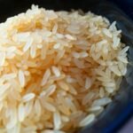 Bali Mixed Rice Plate with Sate Lilit and Sambal Matah