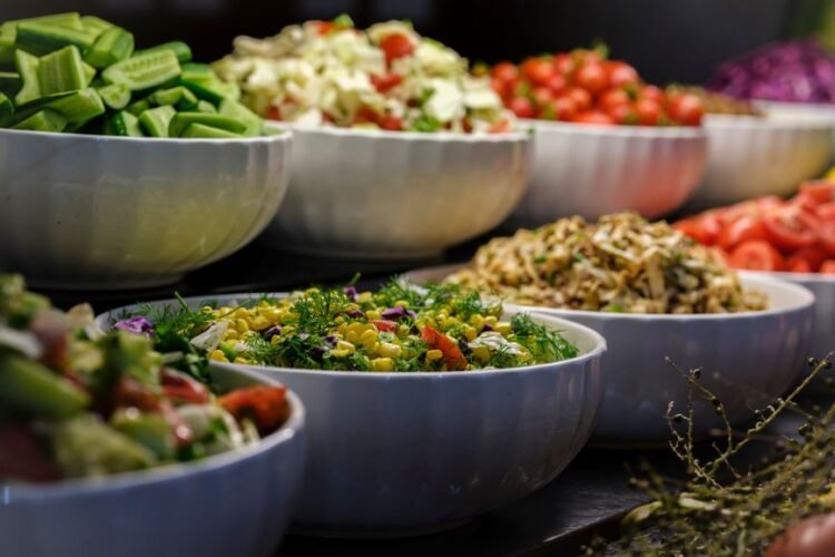 Balinese Mixed Vegetable Salad with Spiced Coconut