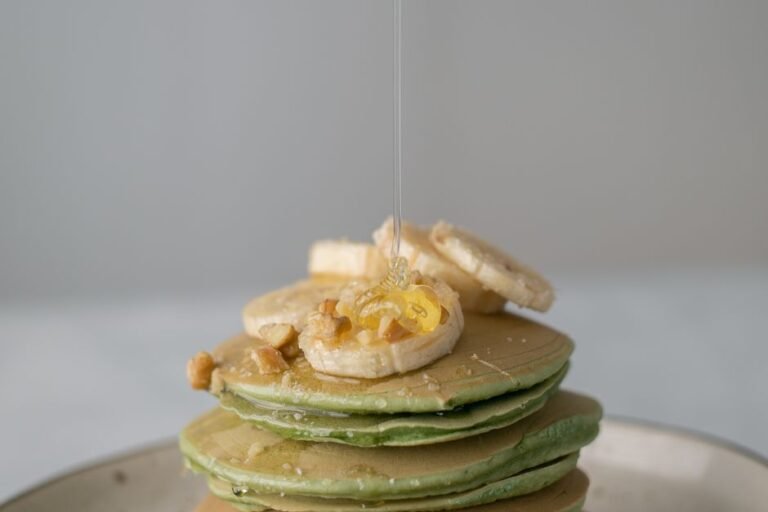 Bandung Rice Pancake with Coconut Palm Sugar Syrup