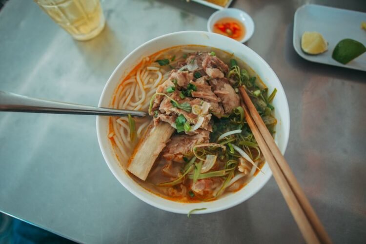 Bandung-Style Beef Noodle Soup with Tendon and Red Beans