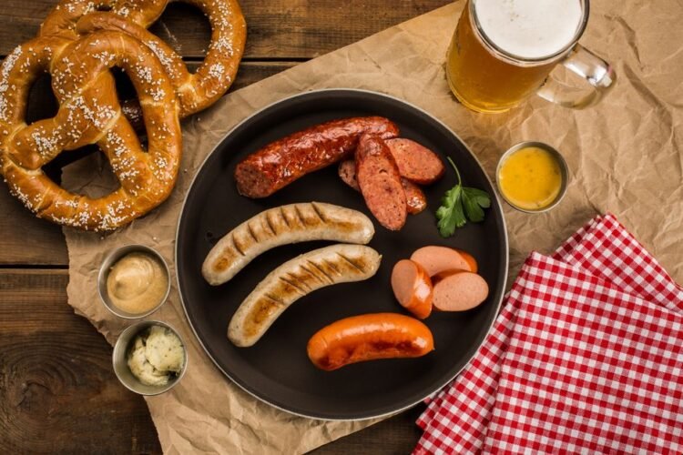 Bavarian White Sausage (Weisswurst)