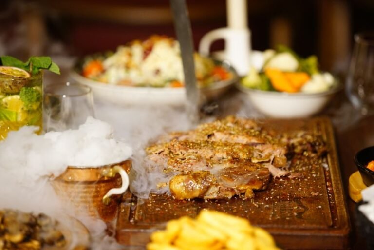 Bedouin Pit-Roasted Lamb with Smoky Vegetables