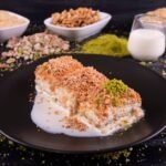 Bengali Cream Cheese Dumplings in Saffron Milk
