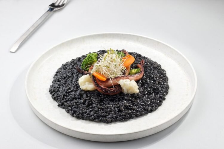 Black Squid Ink Risotto