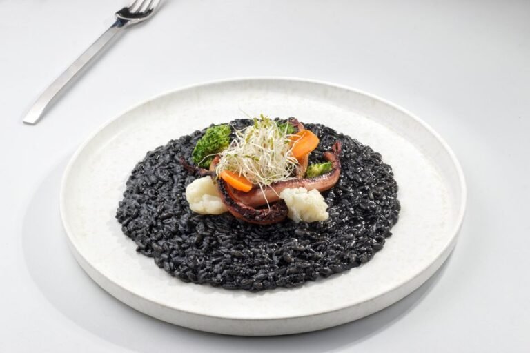 Black Squid Ink Risotto