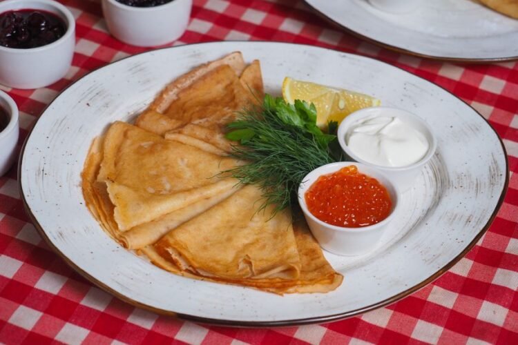 Blini with Smetana Classic