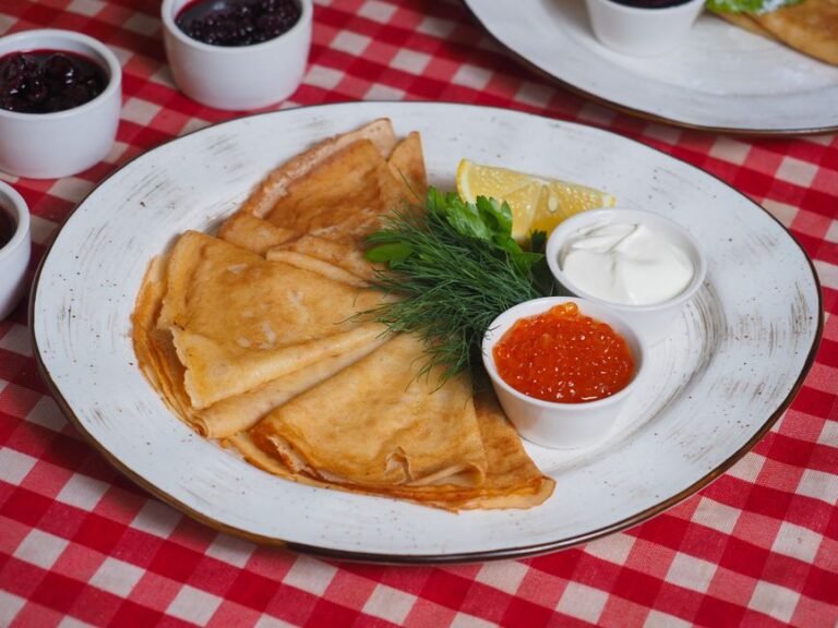 Blini with Smetana Classic