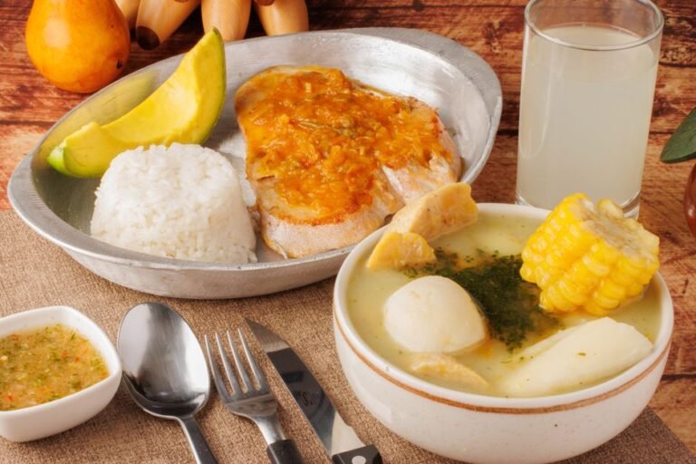 Bogota-Style Chicken and Three-Potato Soup