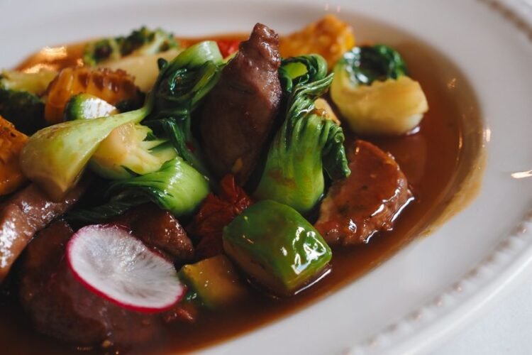 Bok Choy with Oyster Sauce