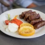 Bosnian Grilled Minced Meat Sausages with Somun Flatbread
