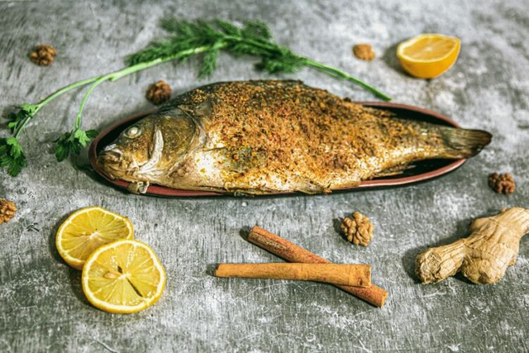 Bosphorus-Style Fried Fish with Sumac Rocket Salad