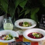 Botvinya Cold Fish Beet Soup