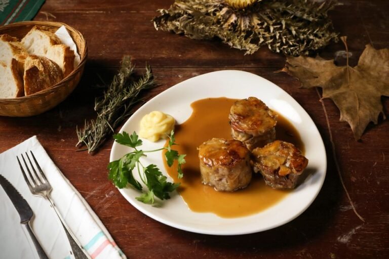 Braised Calf’s Head with Gribiche Sauce