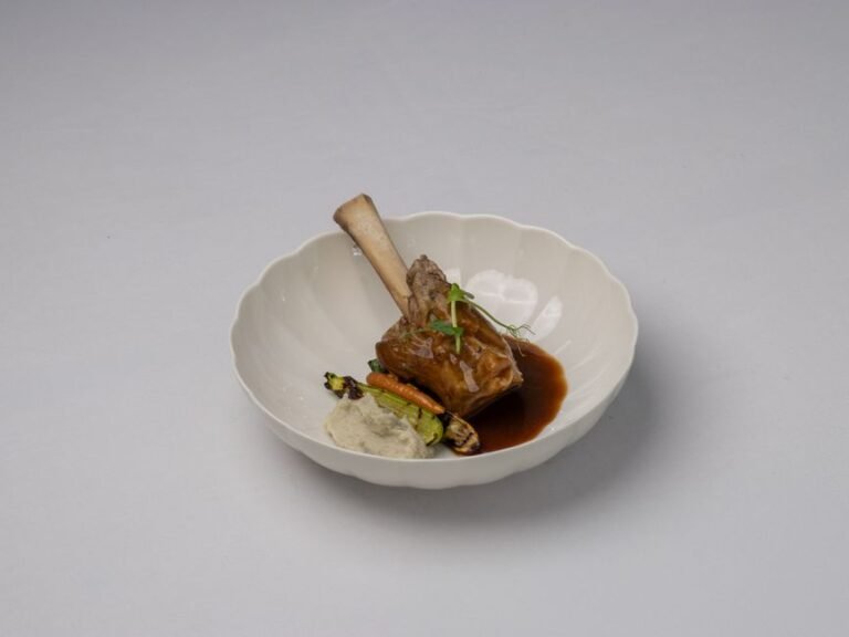 Braised Turkish Lamb Shank with Tomato and Aleppo Pepper