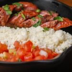 Brazilian Northeastern Bean and Rice Skillet