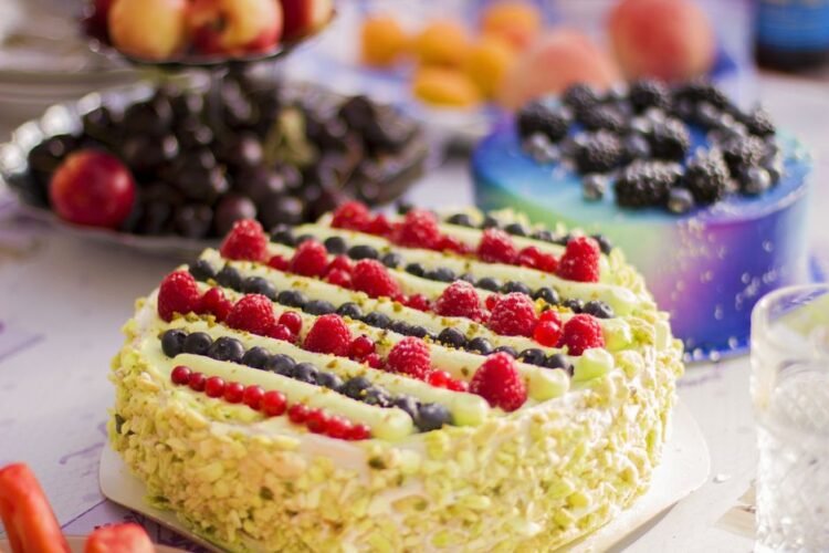 Bublanina Czech Berry Cake