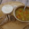 Bulgarian Tripe Soup with Garlic and Paprika
