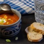 Bulgarian White Bean Soup with Tomatoes and Savory
