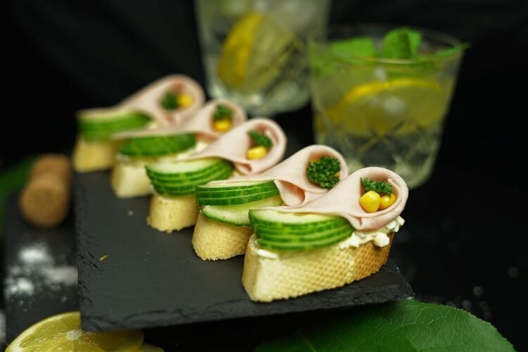 Burgundy Parsley Ham Aspic