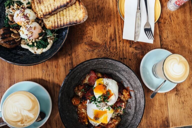 Burgundy Wine-Poached Eggs