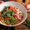 Burmese Coconut Chicken Noodle Soup