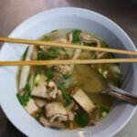Burmese Pork and Liver Egg Noodle Soup