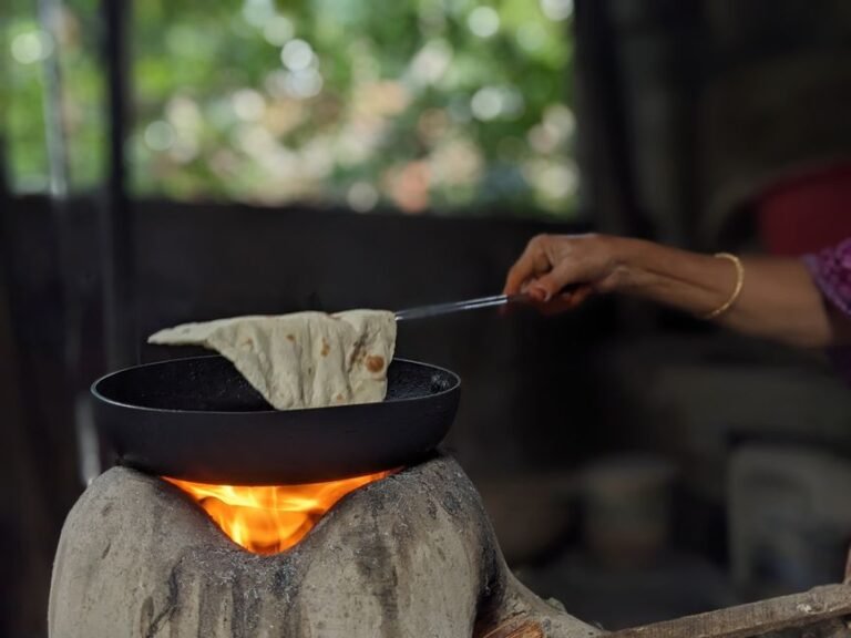Buss Up Shut Paratha Roti Trinidad