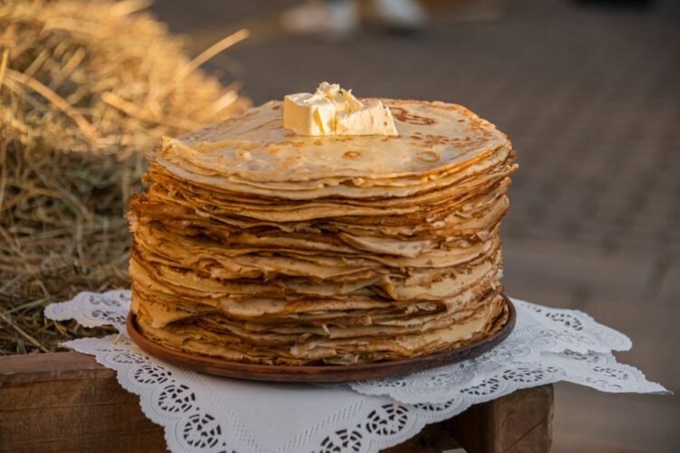 Buttered Layered Pancake