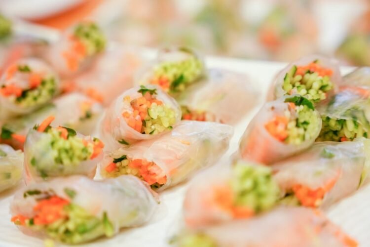 Cantonese Steamed Rice Noodle Rolls with Shrimp