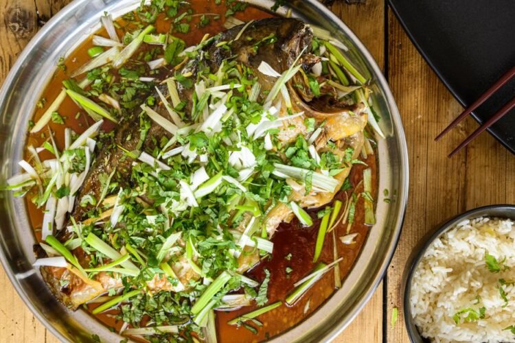 Cantonese Steamed Whole Fish