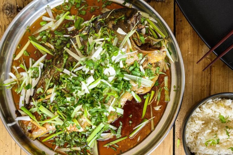 Cantonese Steamed Whole Fish