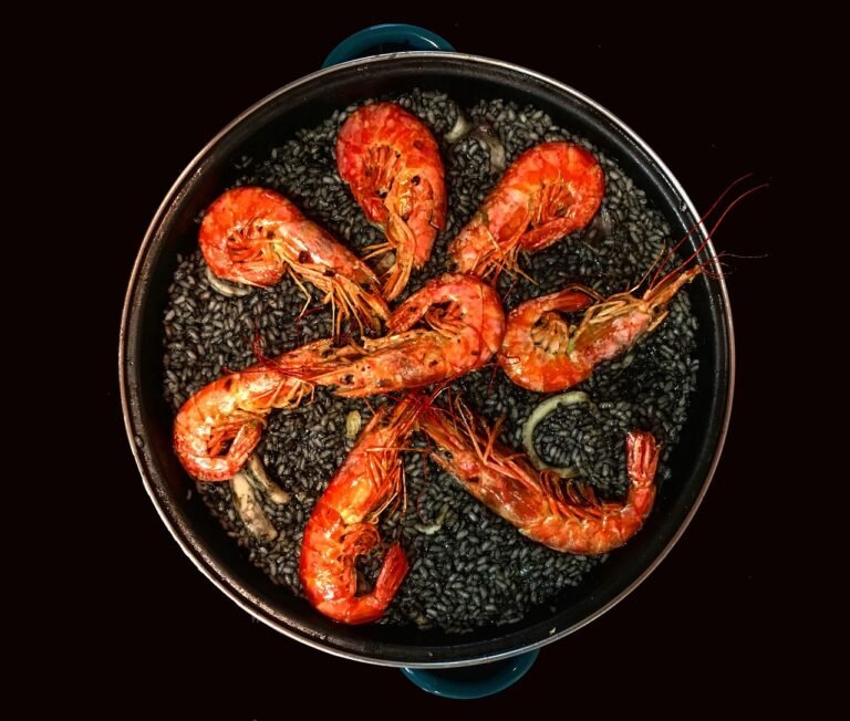Catalan Black Rice with Squid and Ink