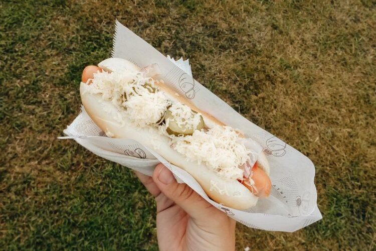 Chilean-Style Loaded Hot Dog