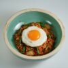 Chinese-Style Kimchi Fried Rice with Lap Cheong