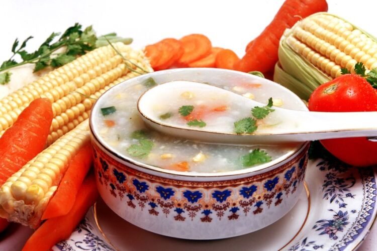 Chinese Sweet Corn Egg Drop Soup